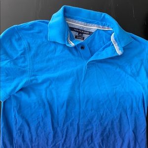 Men’s blue ombré Tommy Hilfiger polo